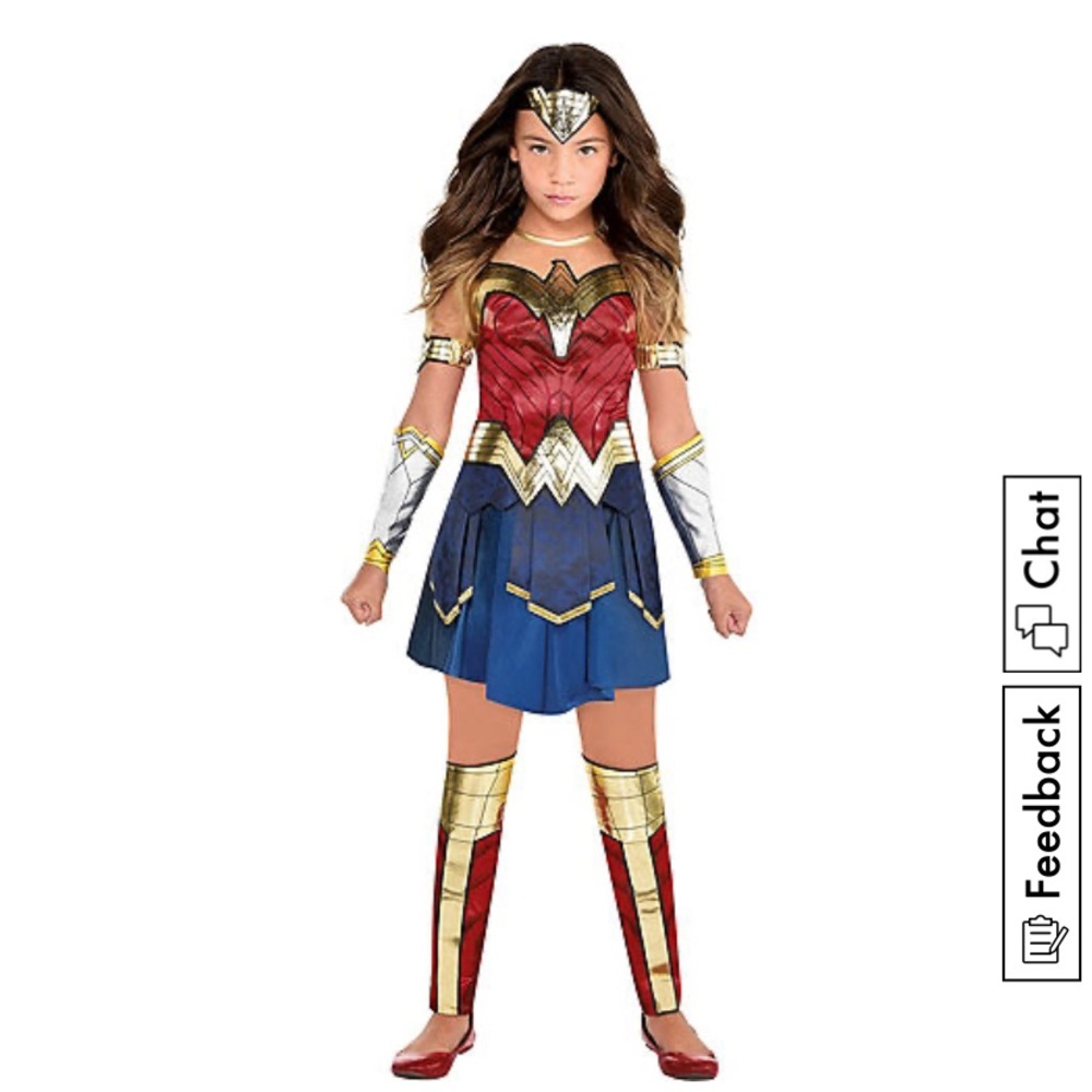 Wonder Woman Girl Costume